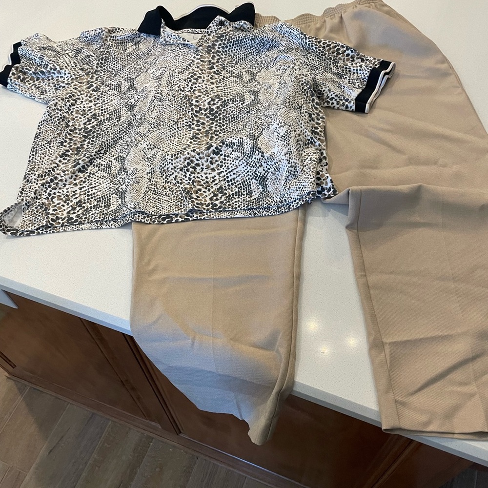 Top and pant set